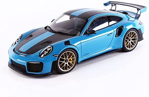 AUTOart 1/18 ポルシェ 911 (991.2) GT2 RS ヴァイザッハ・パッケージ ブルー/カーボンブラック 完成品 78175【沖縄県へ発送不可です】|じゃにおべる模型