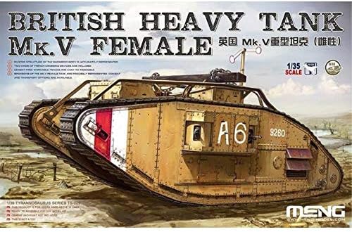 1/35 イギリス重戦車Mk.V (雌型) プラモデル【沖縄県へ発送不可です】