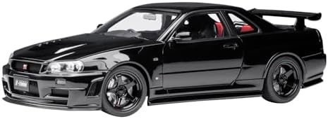 AUTOart 1/18 ニスモ R34 GT-R Z-tune 黒いことパール 成し遂げる品【沖縄県へ送りとどける不可です】