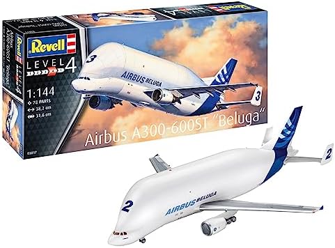 ドイツレベル(Revell) 1/144 エアバス A300-600ST ベルーガ プラモデル 03817【沖縄県へ発送不可です】