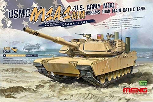1/35 アメリカ海兵隊 M1A1 AIM/アメリカ陸軍 M1A1 TUSK エイブラムズ戦車 プラモデル【沖縄県へ発送不可です】