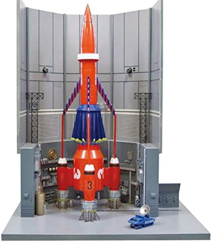 青島文化教材社 サンダーバード No.12 サンダーバード3号＆発射基地 1/350シリーズ プラモデル【沖縄県へ発送不可です】
