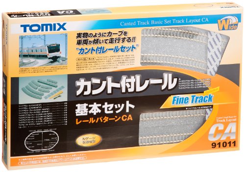 TOMIX Nゲージ 91011 カント付レール基本セットCA【沖縄県へ発送不可です】