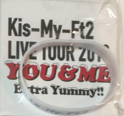 楽天市場 新品 Kis My Ft2 キスマイ You Me バンド 18冬コン Kis My Ft2 Live Tour 18 You Me Extra Yummy 京セラ 東京ドーム 最新コンサート会場販売 Janipark Shop アウトレット