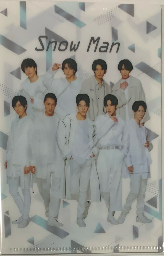 楽天市場】 【新品】 2022 Snowman・【クリアファイル】集合 ・滝沢 