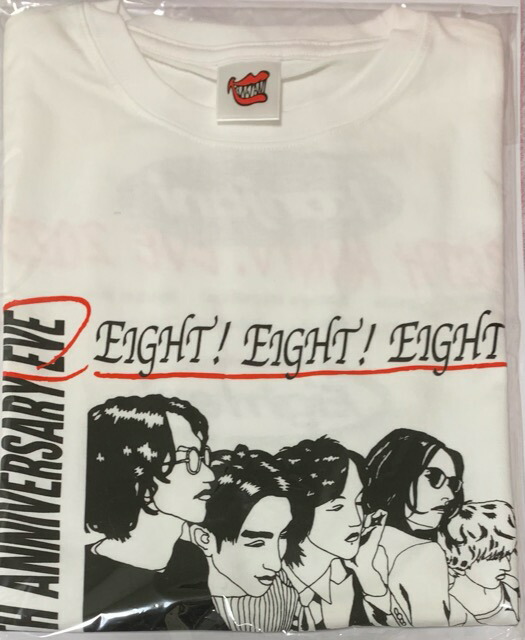 まゆみん　SUPER EIGHTちびぬい服アリーナツアーTシャツ　赤と黒 まゆみん SUPER EIGHTちびぬい服アリーナツアーTシャツ 赤と黒