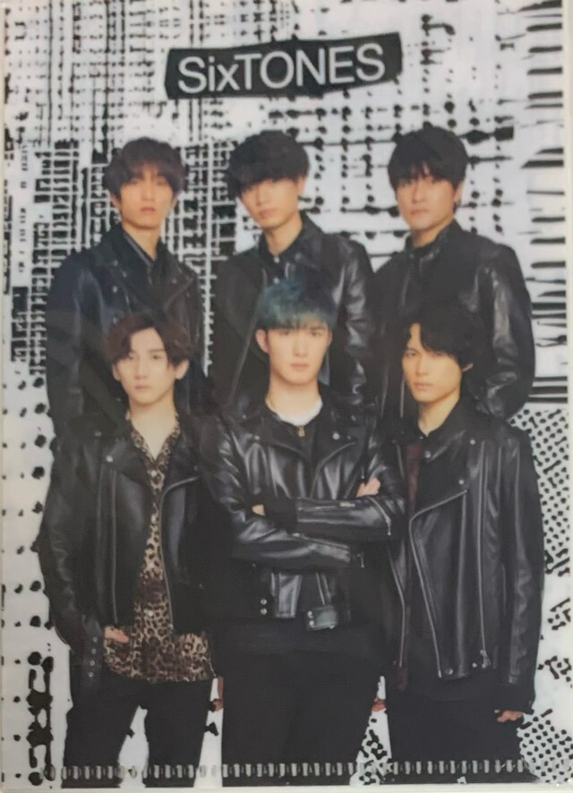 楽天市場】新品 SixTONES 集合 クリアファイル on eST