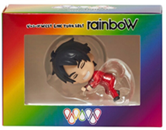 WEST. 小瀧望 離しま線隊レインボー ヤツぬい アクスタ ましかくフォト ☆小瀧望くん☆ ジャニーズWEST ぶらさげるヤツ 離しま戦隊