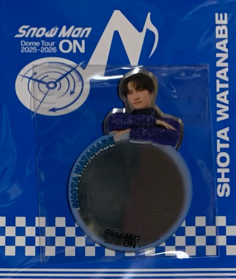 楽天市場】Snow Man 【 アクリルシールセット （ 渡辺翔太 ） 】青島