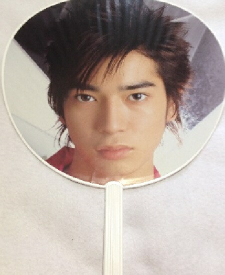 楽天市場】【中古】嵐・・【公式うちわ】・・ 松本潤 ・2002 Here We