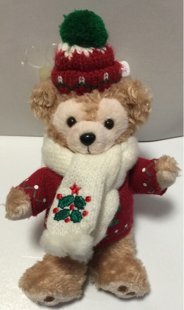 ダッフィー　ぬいぐるみバッジ　ウィンターホリデー　2019 11月6日発売】最新 2019 冬ダッフィー「ウィンターホリデー