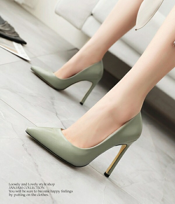 楽天市場 大きいサイズ レディース パンプス 25 29cm ヒールパンプス ポインテッドトゥ エナメル調 ハイヒール ピンヒール 大きいサイズレディース通販janjam