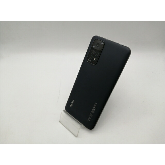 【中古】Xiaomi 国内版 【SIM無償性】 Redmi Note 11 グラファイトグレー 4GB 64GB 2201117TL【OSU301】引き請ける継続期間１ヶ月【序列付けるB】