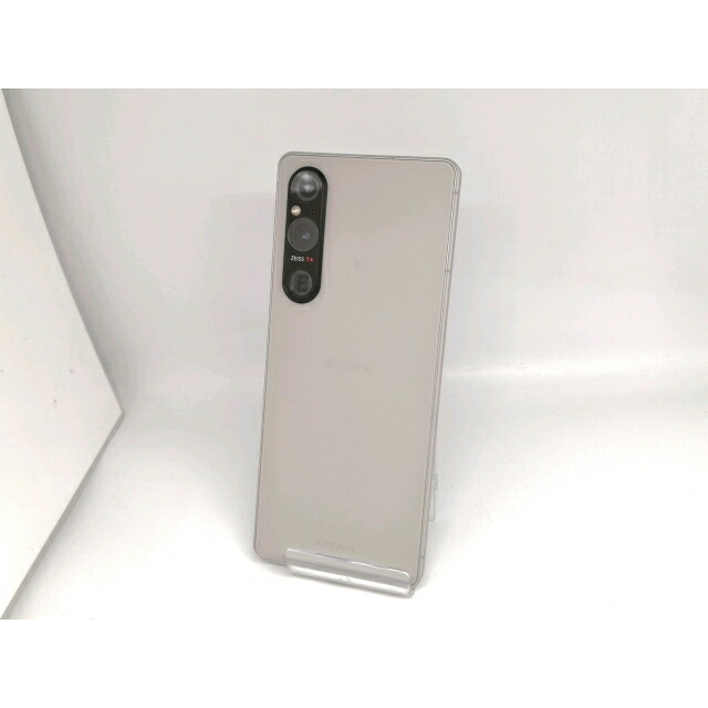 【中古】SONY 国内版 【SIMフリー】 Xperia 1 V プラチナシルバー 16GB 512GB XQ-DQ44【OSU301】保証期間１ヶ月【ランクC】｜じゃんぱら店