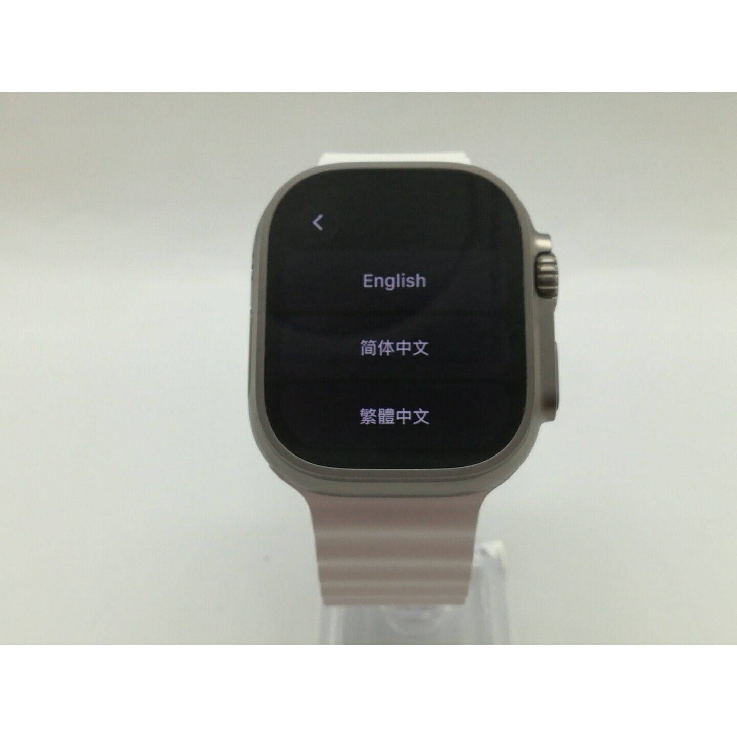 【中古】Apple Apple Watch Ultra2 49mm Cellular チタニウムケース/ホワイトオーシャンバンド MREJ3J/A【OSU301】保証期間１ヶ月【ランクA】