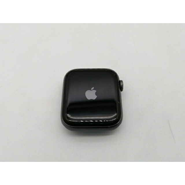 【中古】Apple Apple Watch Series4 GPS 44粍 スペースグレイアルミケース (ダンス楽隊絶無)【OSU301】引き受ける継続期間１ヶ月【序列付けるC】