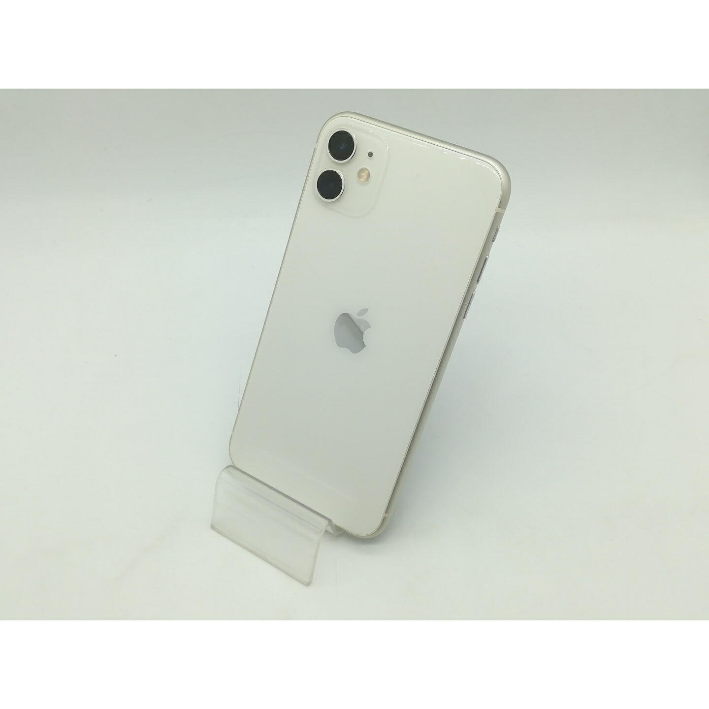 【中古】Apple au 【SIMロック解除済み】 iPhone 11 64GB ホワイト MHDC3J/A（後期型番）【OSU301】保証期間１ヶ月【ランクC】