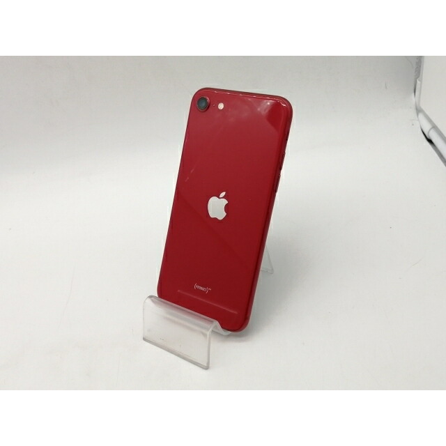 【中古】Apple 国内版 【SIM無償性】 iPhone SE（第2時人） 128GB (PRODUCT)RED MHGV3J/A（後期型番）【OSU301】引き受ける継続期間１ヶ月【序列付けるC】