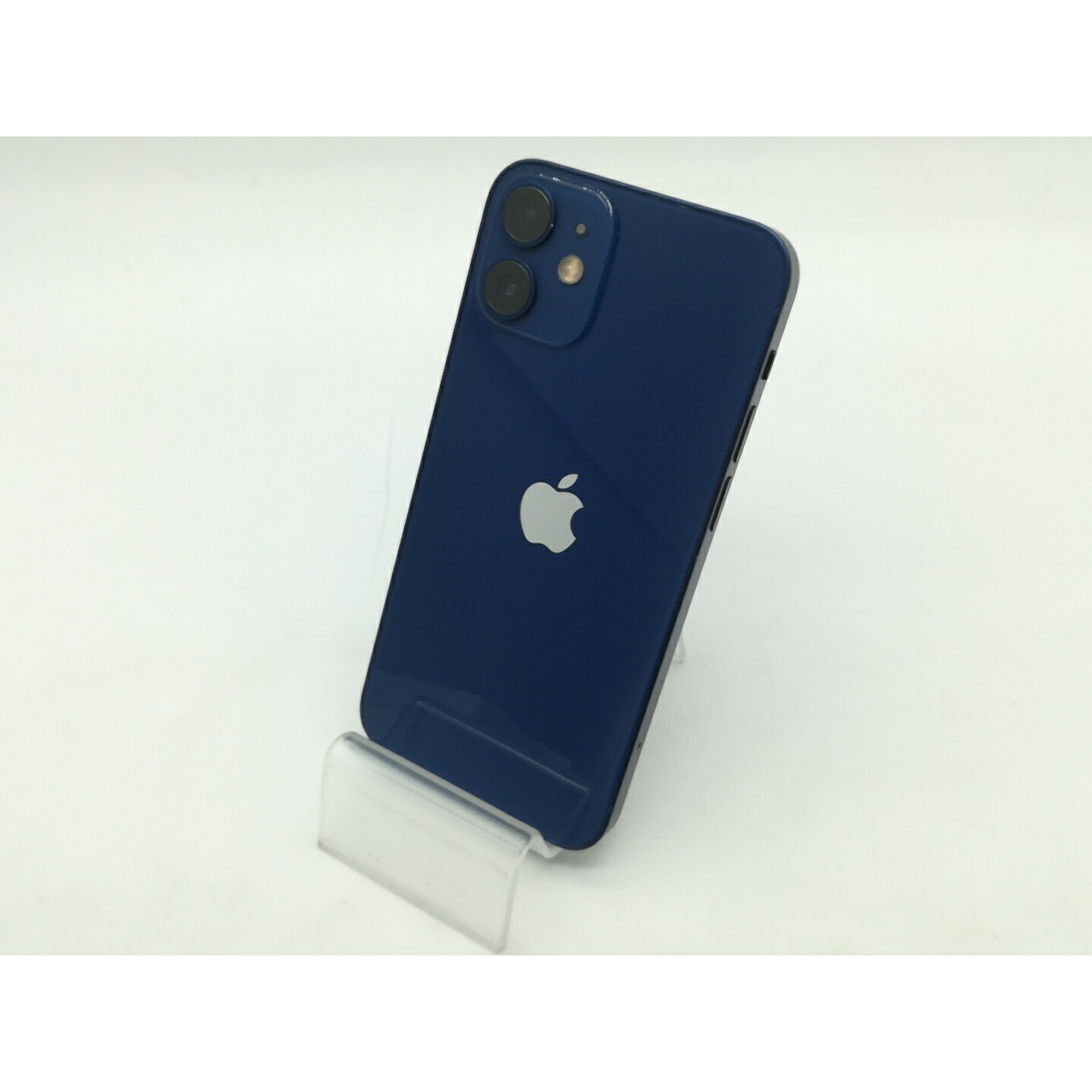 【中古】Apple 国内版 【SIMフリー】 iPhone 12 mini 128GB ブルー MGDP3J/A【OSU301】保証期間１ヶ月【ランクB】