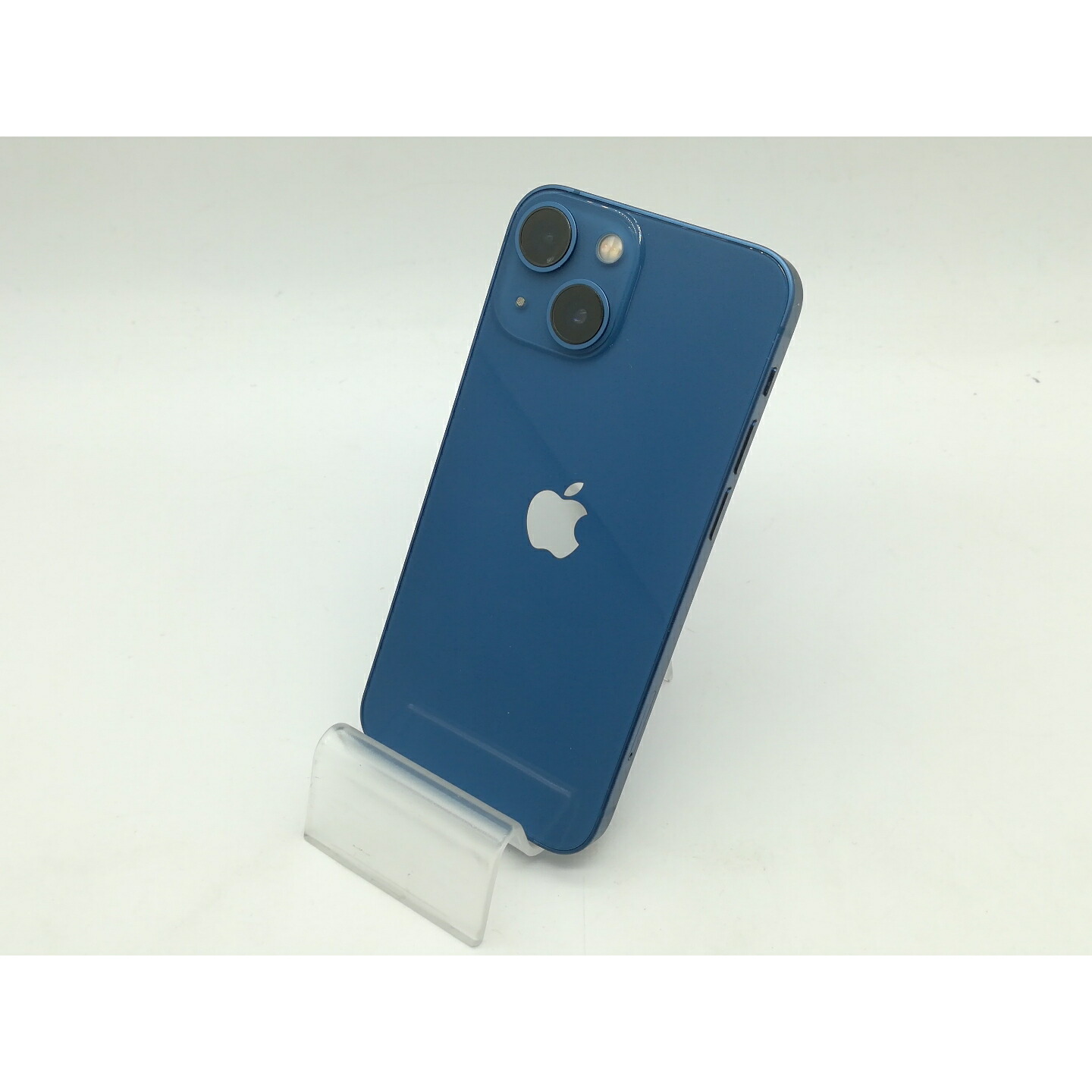 【中古】Apple 国内版 【SIMフリー】 iPhone 13 mini 256GB ブルー MLJN3J/A【OSU301】保証期間１ヶ月【ランクC】