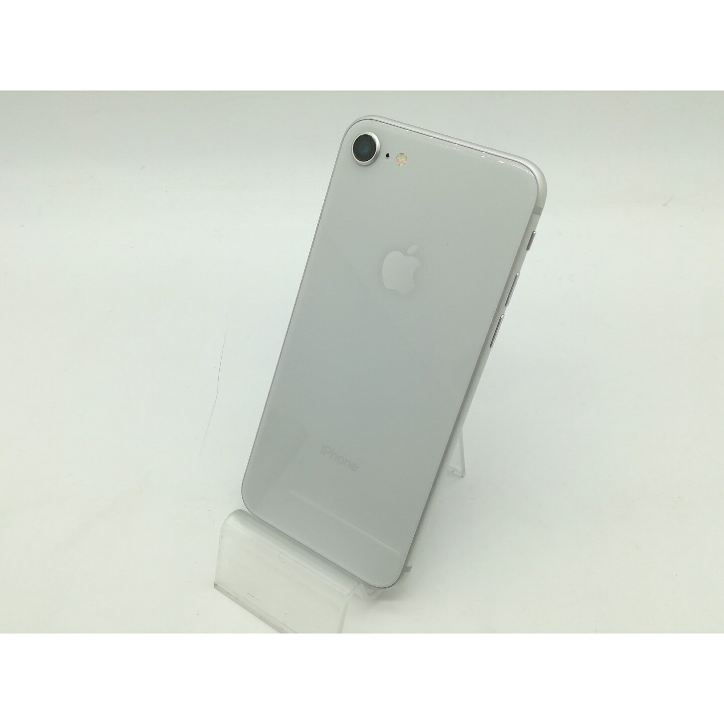 【中古】Apple au 【SIM鍵を掛ける取りけす済み】 iPhone 8 64GB しろがね色 MQ792J/A【OSU301】引き受ける継続期間１ヶ月【序列付けるC】