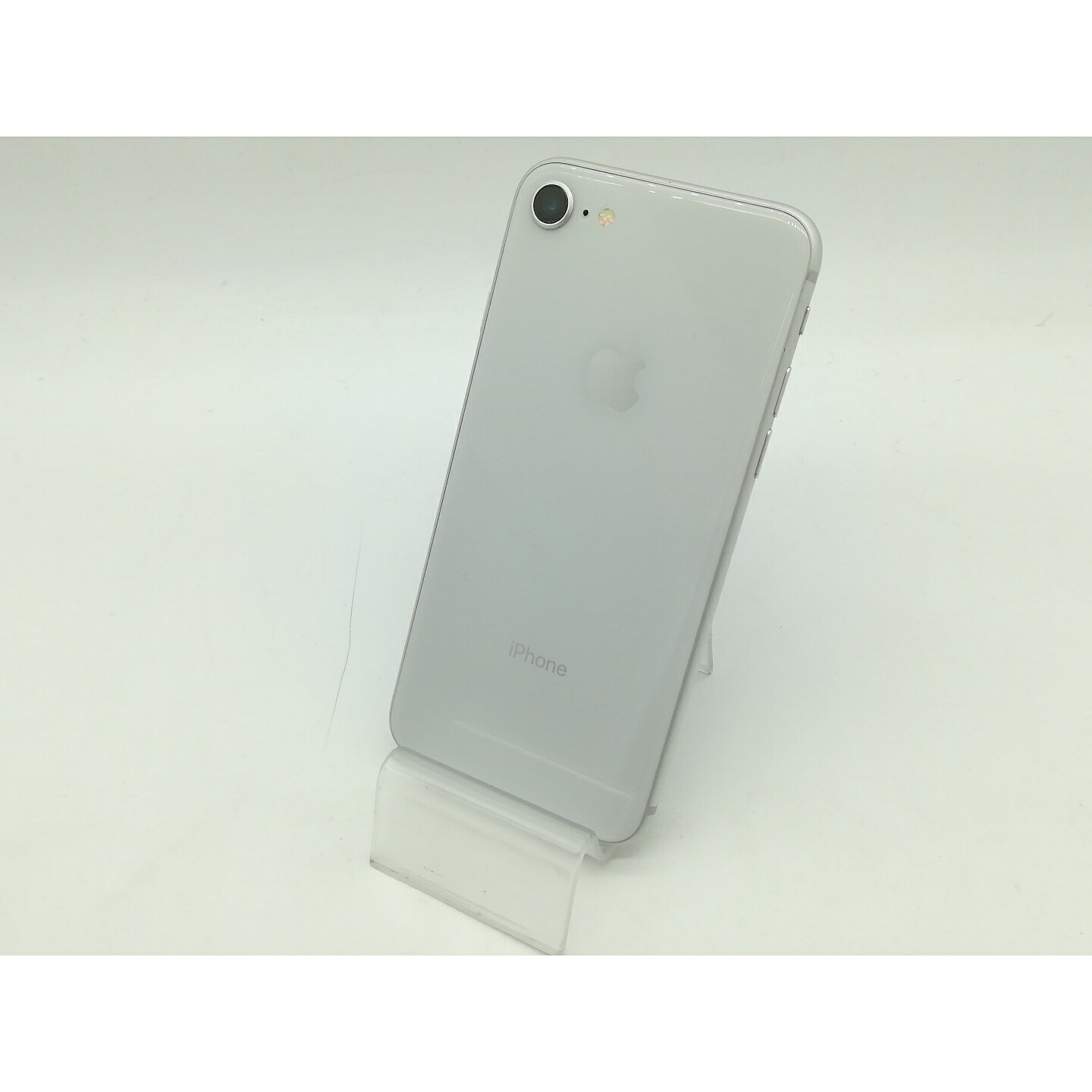 【中古】Apple au 【SIM鍵を掛ける取りけす済み】 iPhone 8 64GB しろがね色 MQ792J/A【OSU301】引き受ける継続期間１ヶ月【序列付けるC】