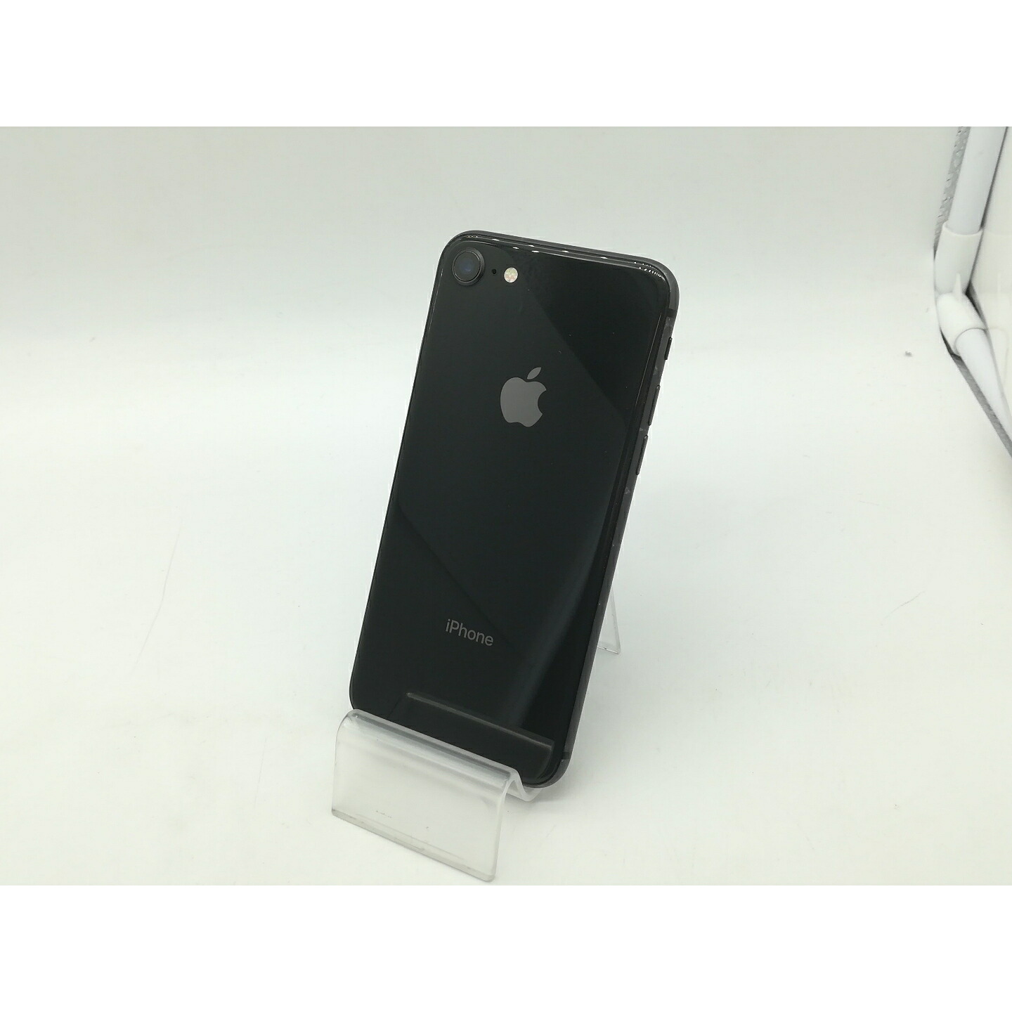 【中古】Apple au 【SIM鍵を掛ける取りけす済み】 iPhone 8 64GB あき場所薄墨色 MQ782J/A【OSU301】引き受ける継続期間１ヶ月【序列付けるC】