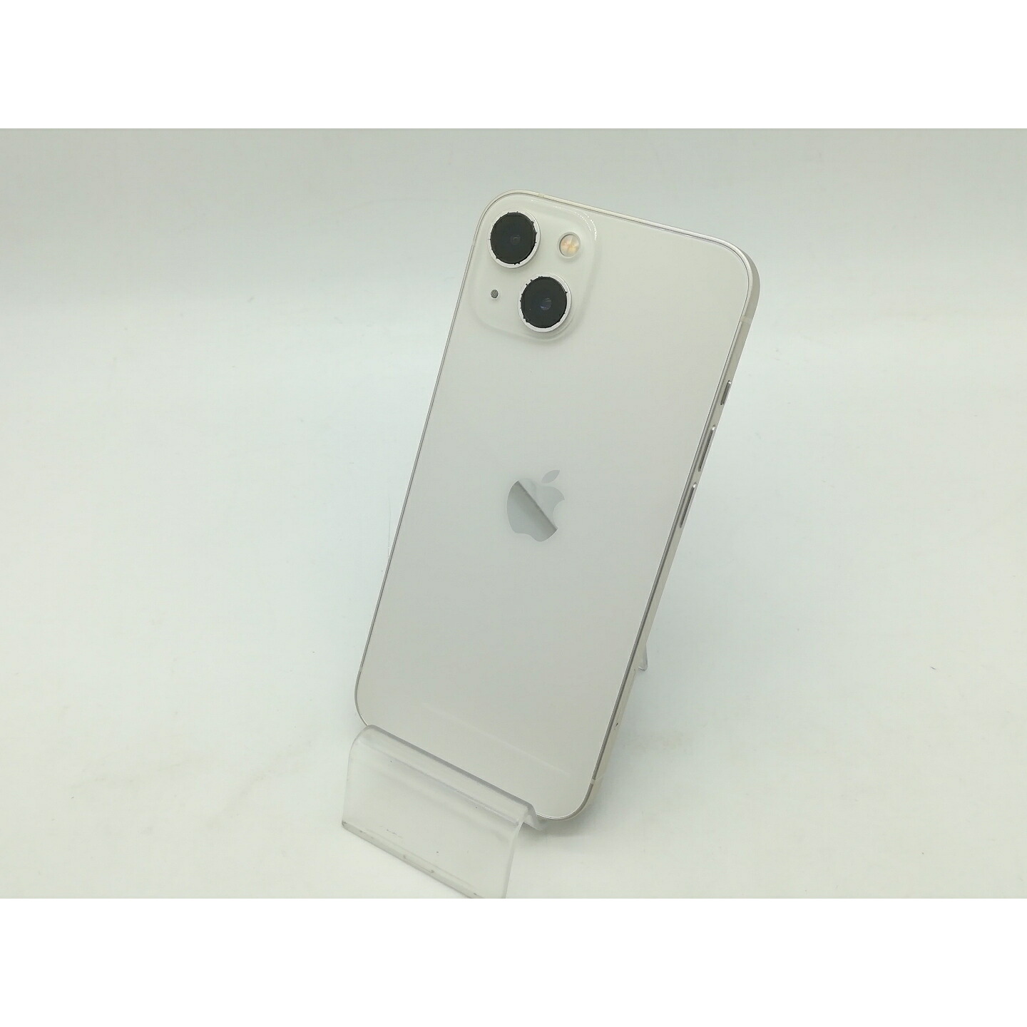 【中古】Apple SoftBank 【SIMフリー】 iPhone 13 128GB スターライト MLND3J/A【OSU301】保証期間１ヶ月【ランクB】