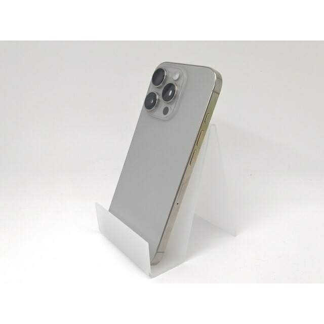 【中古】Apple 国内版 【SIMフリー】 iPhone 16 Pro 128GB ナチュラルチタニウム MYMY3J/A【OSU301】保証期間1ヶ月【ランクA】