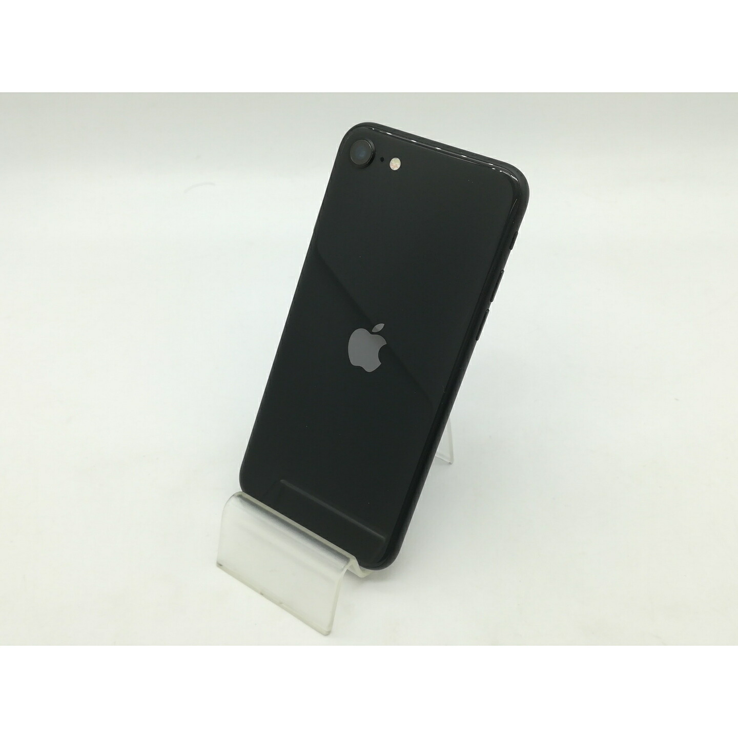 【中古】Apple 国内版 【SIM無償性】 iPhone SE（第2時人） 64GB 黒いこと MX9R2J/A【OSU301】引き受ける継続期間１ヶ月【序列付けるC】