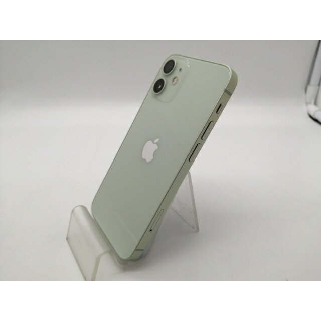 【中古】Apple 外国で版 【SIM無償性】 iPhone 12 mini 128GB 緑であること【OSU301】引き受ける継続期間１ヶ月【価値づけるB】