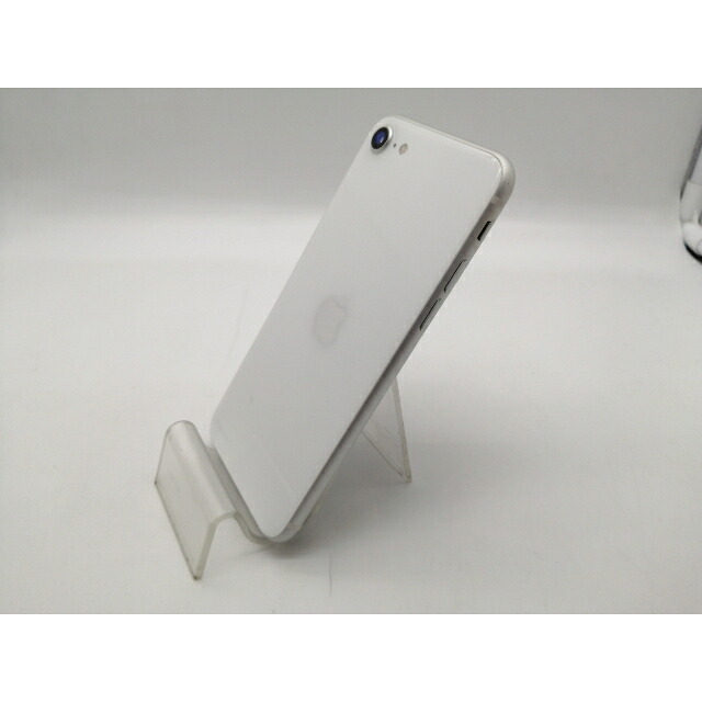 【中古】Apple au 【SIM鍵を掛ける取り消す済み】 iPhone SE（第2時人） 128GB 白いこと MXD12J/A【OSU301】引き受ける継続期間１ヶ月【価値づけるB】