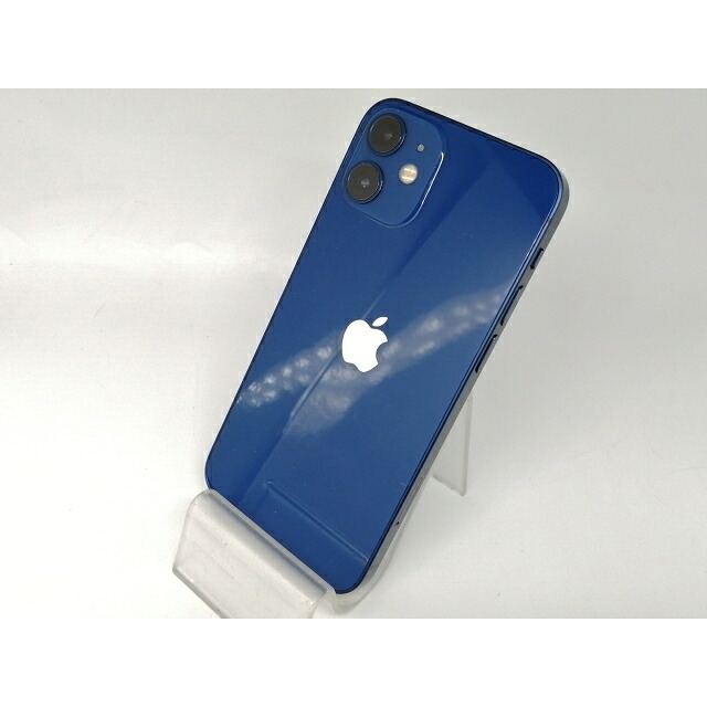 【中古】Apple au 【SIM鍵を掛ける取り消す済み】 iPhone 12 mini 64GB 青色 MGAP3J/A【OSU301】引き受ける継続期間１ヶ月【価値づけるC】