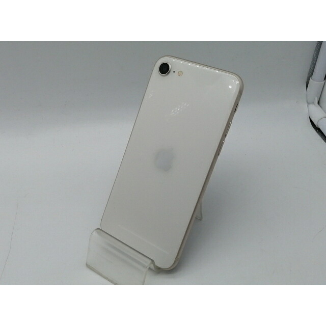【中古】Apple docomo 【SIMフリー】 iPhone SE（第3世代） 128GB スターライト MMYG3J/A【OSU301】保証期間１ヶ月【ランクC】｜じゃんぱら店 26,586円
