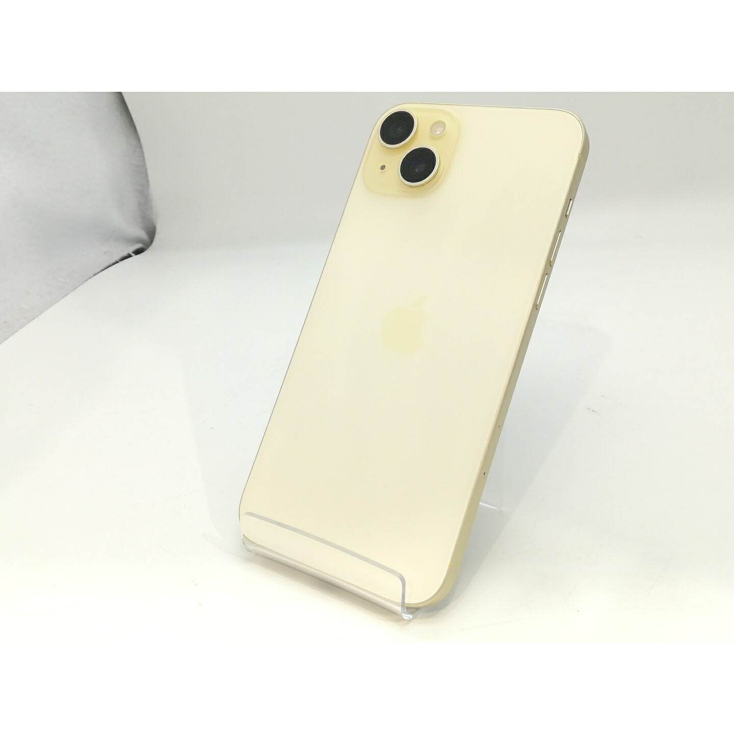 【中古】Apple au 【SIM無償性】 iPhone 15 Plus 256GB 黄色 MU0J3J/A【OSU301】引き受ける継続期間１ヶ月【価値づけるA】