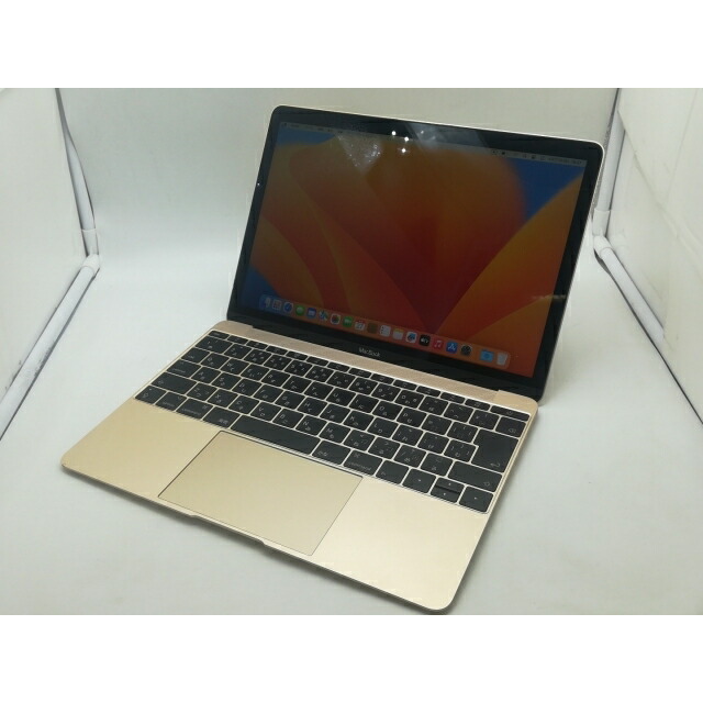 【中古】Apple MacBook 12in CTO (Mid 2017) ゴールド Core i5 (1.3G)/8G/512G(SSD)/intel 固定ディスク 615【OSU301】引きうける継続期間１ヶ月【序列付けるC】 パソコン・周辺機器-ノートPC-パソコン