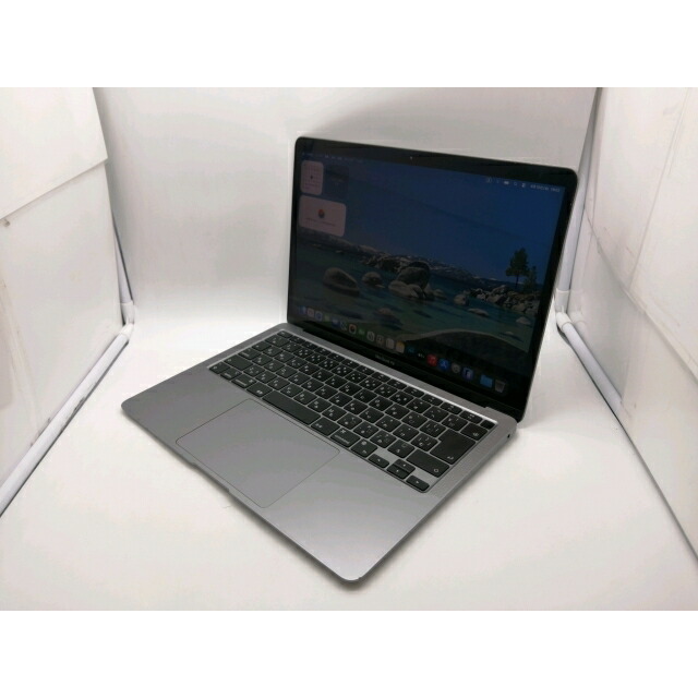 【中古】Apple MacBook Air 13インチ M1(CPU:8C/GPU:7C) 8GB/256GB スペースグレイ MGN63J/A (M1・2020)【OSU301】保証期間1ヶ月【ランクB】|じゃんぱら店