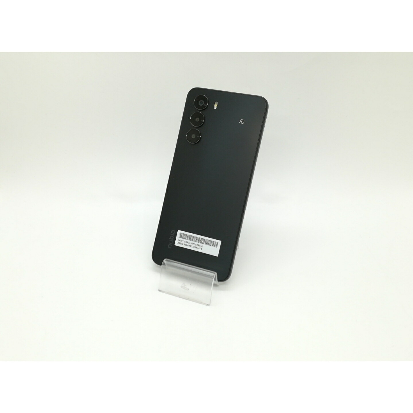 【未当て嵌める】ZTE ymobile 【SIM無償性】 nubia S 5G 4GB 128GB 黒いこと A403ZT【静岡】引き受ける継続期間３ヶ月