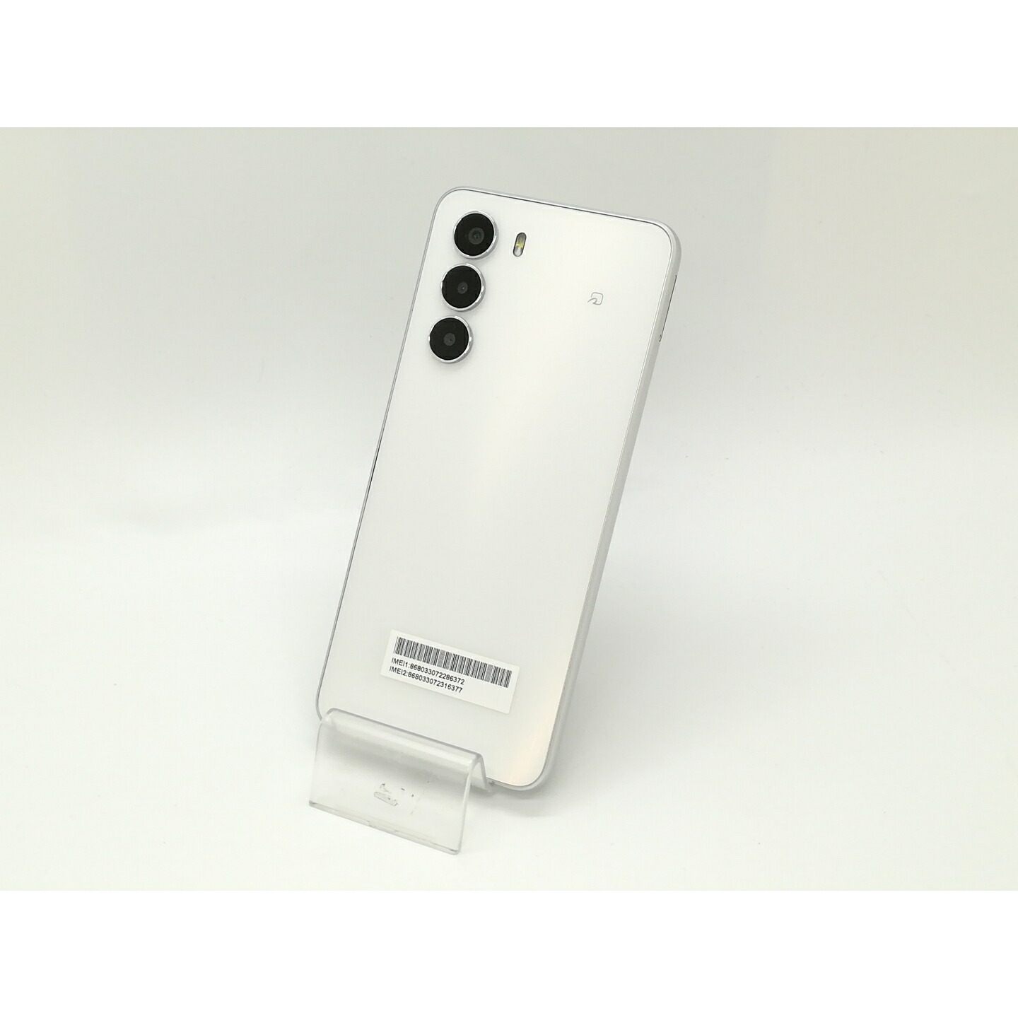 【未当て嵌める】ZTE ymobile 【SIM無償性】 nubia S 5G 4GB 128GB 白いこと A403ZT【静岡】引き受ける継続期間３ヶ月