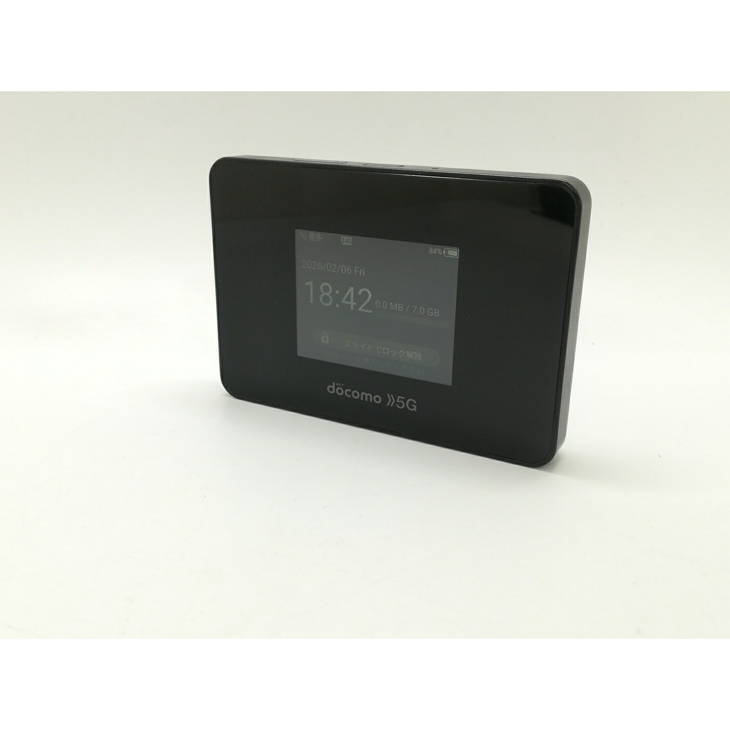 楽天市場】【中古】 docomo Wi-Fi STATION SH-52B 黒 約74（H）×約108