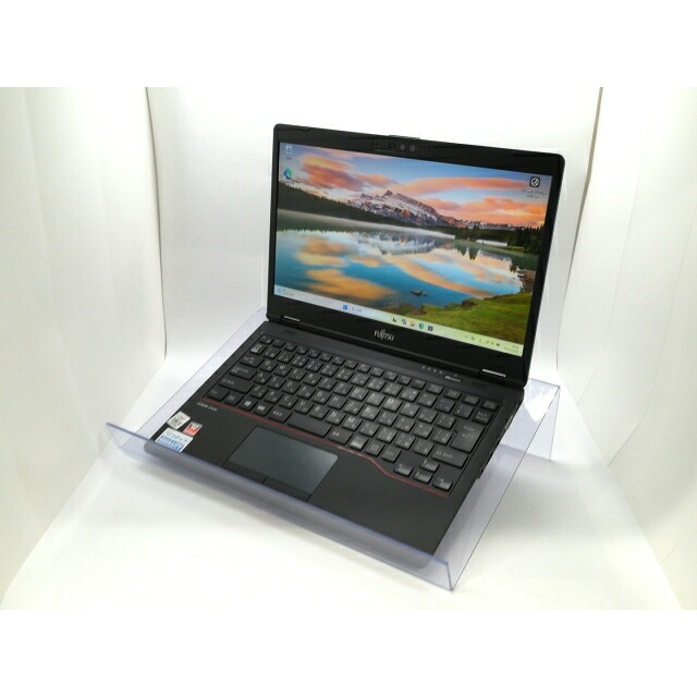 【中古】Fujitsu LIFEBOOK U7310/D 【i5-10310U 12G 256G(SSD) 1GbE 無線LAN 13LCD(1920x1080)】【静岡】引き受ける継続期間１ヶ月【序列付けるC】