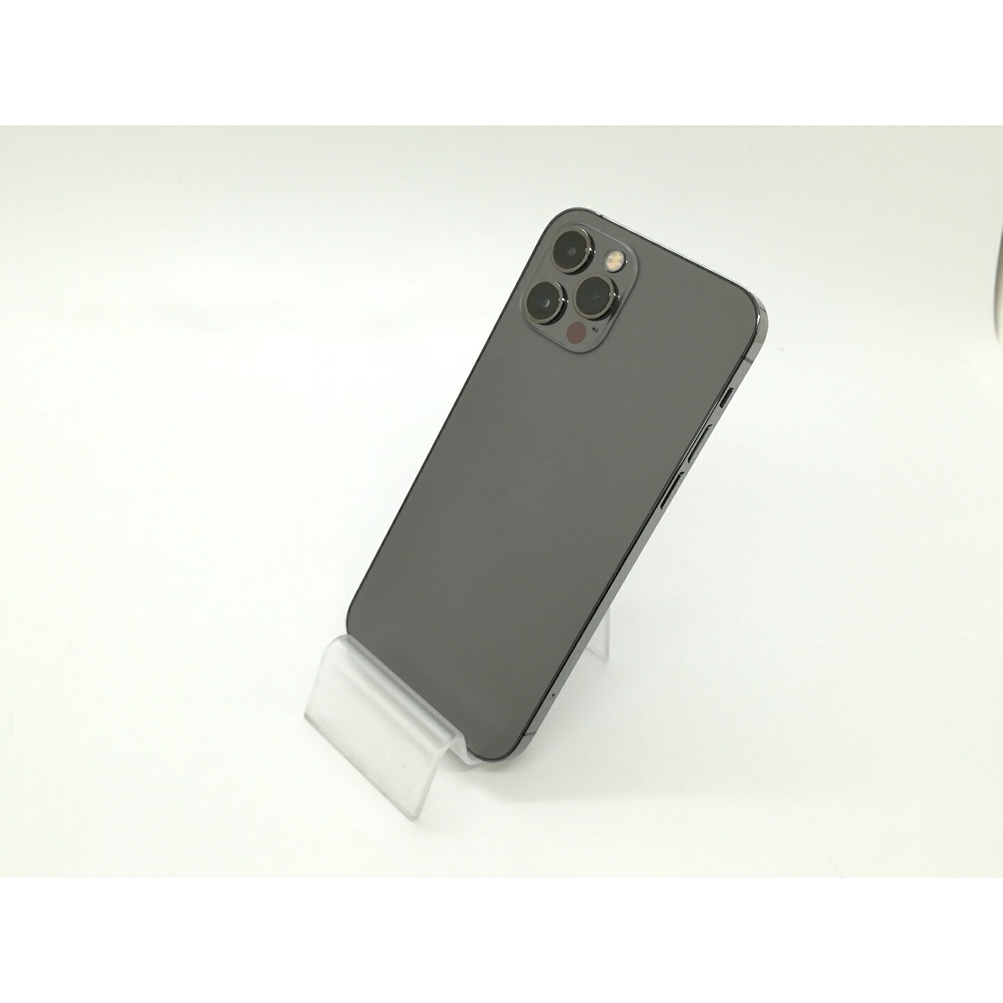 【中古】Apple au 【SIMロック解除済み】 iPhone 12 Pro 256GB グラファイト MGM93J/A【静岡】保証期間１ヶ月【ランクC】｜じゃんぱら店