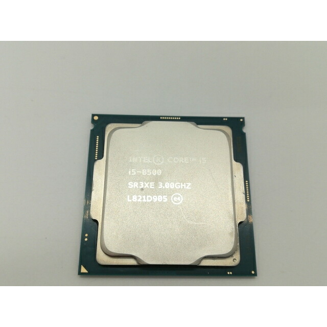 【中古】Intel Core i5-8500 (3GHz/TB:4.1GHz) bulk LGA1151/6C/6T/L3 9M/UHD630/TDP65W【静岡】保証期間１週間