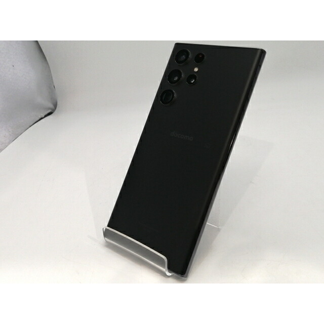 【中古】SAMSUNG docomo 【SIMフリー】 Galaxy S22 Ultra ファントムブラック 12GB 256GB SC-52C【浜松駅前】保証期間１ヶ月【ランクB】