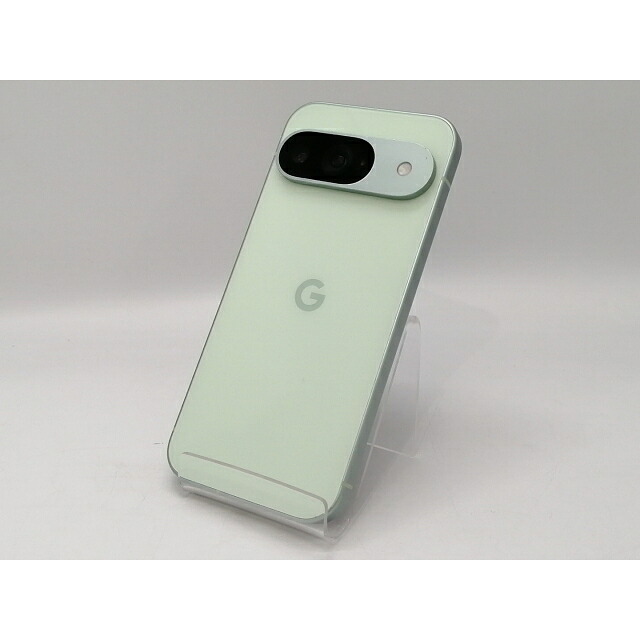 【中古】Google au 【SIMフリー】 Pixel 9 ウインターグリーン 12GB 128GB G1B60【浜松駅前】保証期間1ヶ月【ランクB】|じゃんぱら店