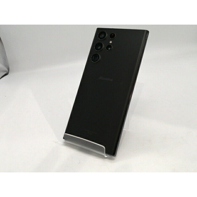 【中古】SAMSUNG docomo 【SIMフリー】 Galaxy S22 Ultra ファントムブラック 12GB 256GB SC-52C【浜松駅前】保証期間１ヶ月【ランクC】｜じゃんぱら店 44,187円