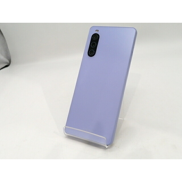 【中古】SONY au 【SIMフリー】 Xperia 10 V ラベンダー 6GB 128GB SOG11【浜松駅前】保証期間１ヶ月【ランクB】｜じゃんぱら店