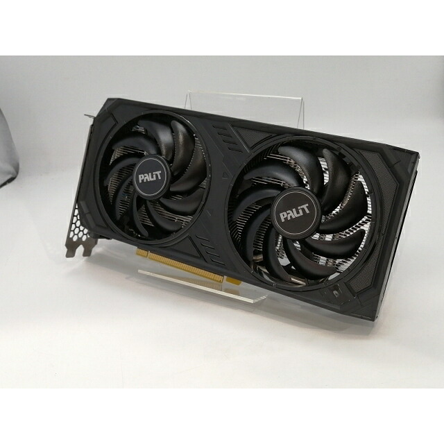 【中古】Palit NE64060019P1-1070D (GeForce RTX 4060 Dual 8GB) RTX4060/8GB(GDDR6)【浜松駅前】引き受ける継続期間１週