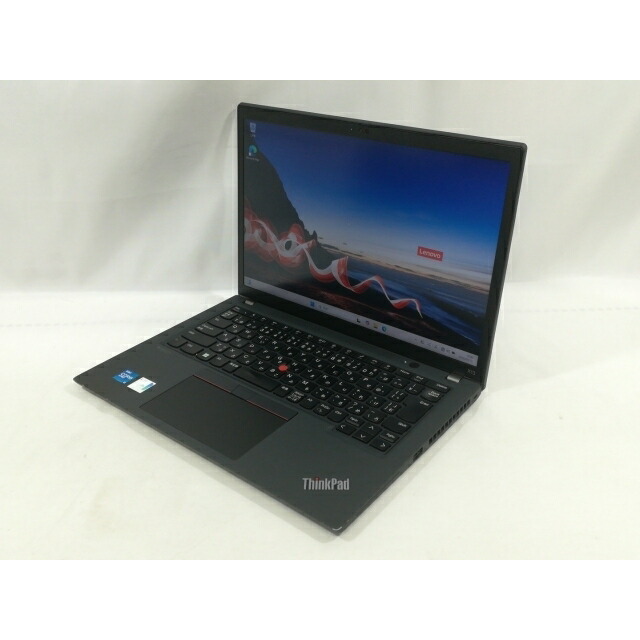 【中古】Lenovo ThinkPad X13 Gen 2 20WLS2MG00 黒いこと【i5-1145G7 8G 256G(SSD) 1GbE 無線LAN 13LCD(1920x1200)】【浜松駅前】引き受ける継続期間１ヶ月【序列付けるB】