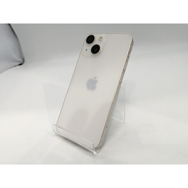 【中古】Apple モバイル 【SIMフリー】 iPhone 13 mini 128GB スターライト MLJE3J/A【浜松駅前】保証期間１ヶ月【ランクA】